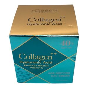 Edom Collagen Hyaluronic Acid Vitamins 40+ Age DAY And NIGHT Cream 1.7 Oz